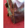 Sac Louis Vuitton Mancrazy en toile, cuir et Karung