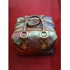 Sac Louis Vuitton Mancrazy en toile, cuir et Karung