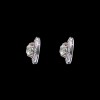 Boucles d'oreilles anciennes en or et diamants