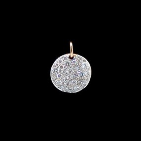 Pendentif Pomellato Sabbia en or et diamants