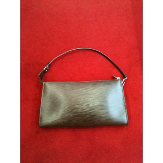 Pochette Louis Vuitton Accessoires en cuir épi chocolat