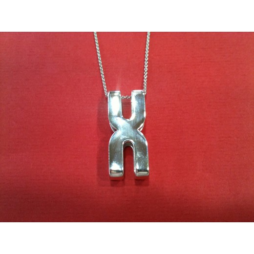 Collier Dinh Van en argent