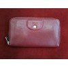 Compagnon Longchamp Le Pliage cuir rouge