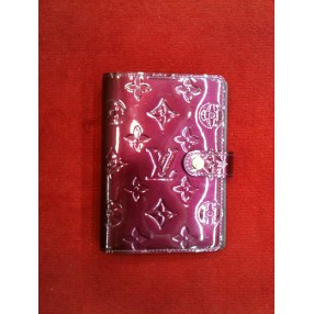 Couverture Agenda Louis Vuitton en cuir vernis Monogram