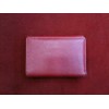 Portefeuille Lancel Albertine en cuir rouge