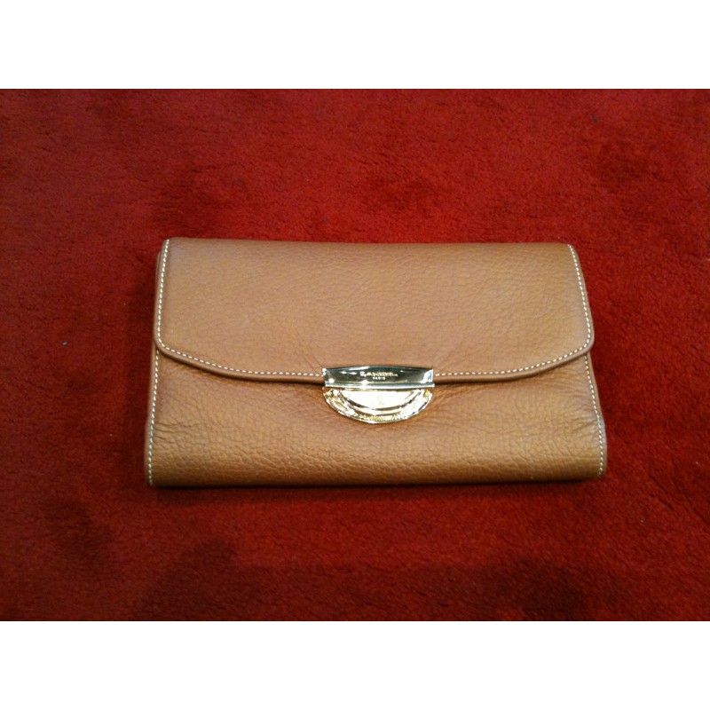 Compagnon Lancel L Adjani en cuir camel