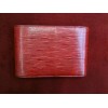 Porte-chéquier Louis Vuitton en cuir épi rouge