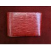 Porte-chéquier Louis Vuitton en cuir épi rouge