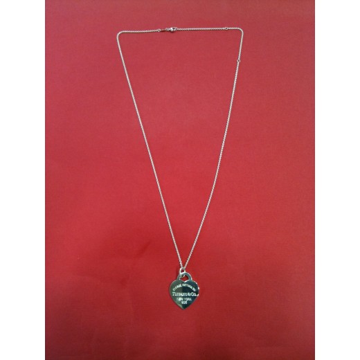 Collier Tiffany & Co Coeur en argent