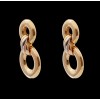 Boucles d'oreilles Cartier Trinity 3 ors