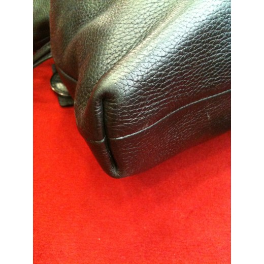 Sac Lancel Premier Flirt en cuir noir