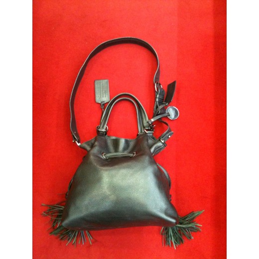 Sac Lancel Premier Flirt en cuir noir