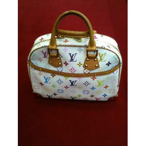 Sac Louis Vuitton Trouville en toile monogram multicolore