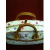 Sac Louis Vuitton Trouville en toile monogram multicolore