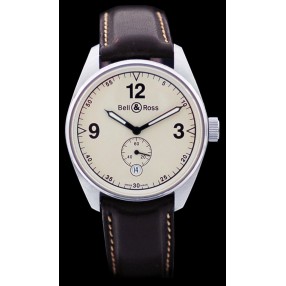 Montre Bell & Ross Vintage BR 123 Original beige