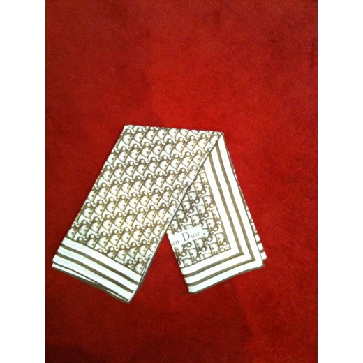 Foulard Dior Logo petit format en coton