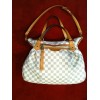 Sac Louis Vuitton Siracusa PM en toile damier azur