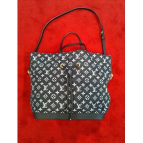 Sac Louis Vuitton Neverfull MM en toile denim