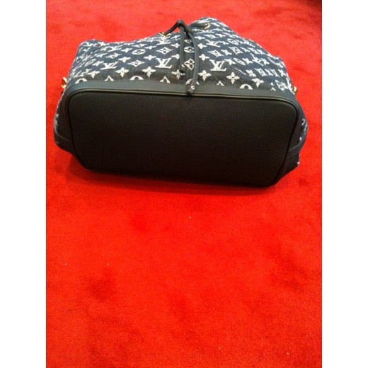 Sac Louis Vuitton Neverfull MM en toile denim