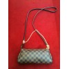 Pochette Louis Vuitton Eva en toile damier