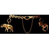 Bracelet Cartier Trinity Charms en or