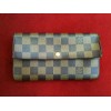 Pochette Louis Vuitton Porte-monnaie en toile damier