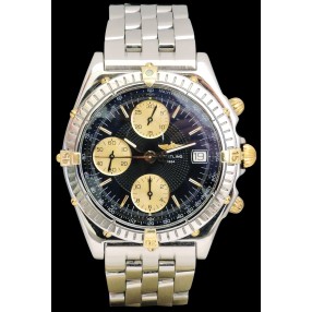 Montre Breitling Chronomat en or & acier