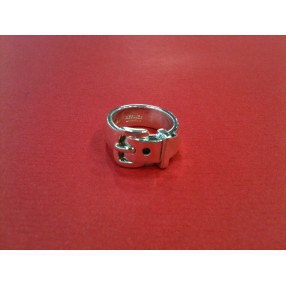 Bague Hermès Ceinture en argent