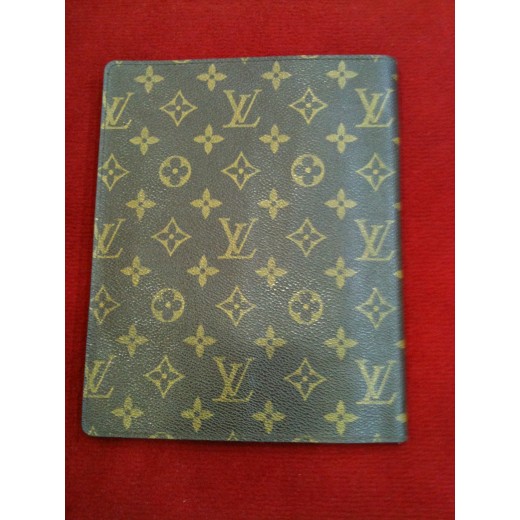 Couverture Agenda de bureau  Louis Vuitton en toile monogram.