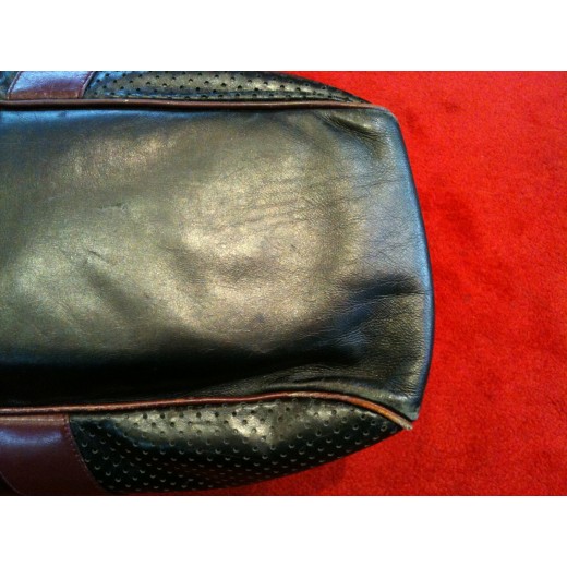 Sac Prada Bowling en cuir