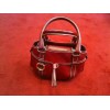 Sac Lancel en cuir rouge