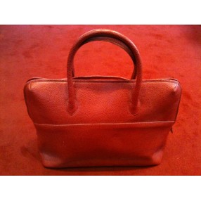 Sac Gurtner en cuir rouge