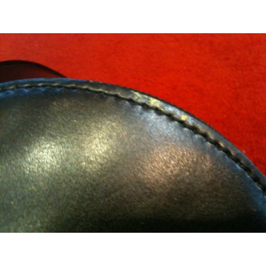 Sac en cuir noir