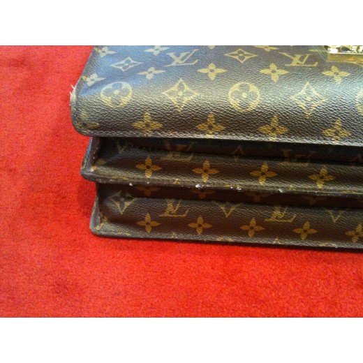 Porte-documents Louis Vuitton Robusto en toile monogram