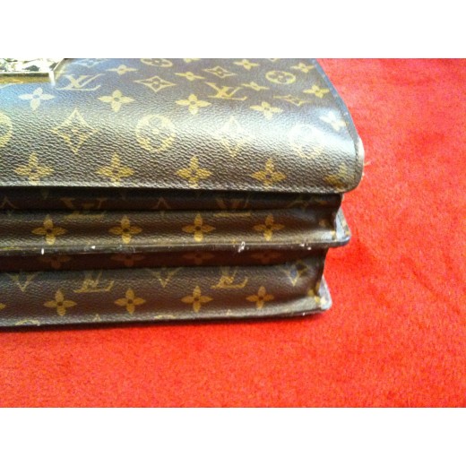 Porte-documents Louis Vuitton Robusto en toile monogram