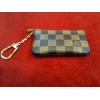 Pochette clés Louis Vuitton en toile damier ébène