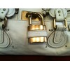 Sac Chloé Paddington en cuir écru