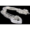 Collier Boucheron Coeur diamanté en or