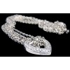 Collier Boucheron Coeur diamanté en or