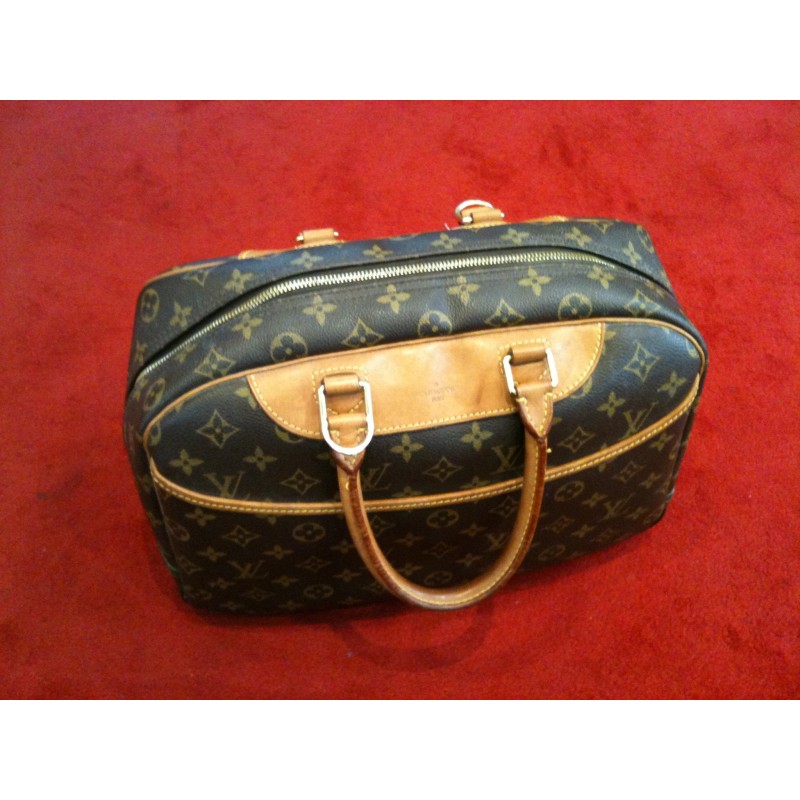 Sacs Louis Vuitton Deauville Petit Marron d'occasion