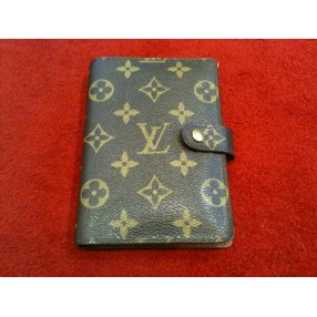 Couverture Agenda fonctionnel Louis Vuitton en toile monogram.