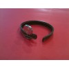 Bracelet Hermès Looping en cuir chocolat ou camel