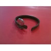 Bracelet Hermès Looping en cuir chocolat ou camel