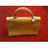 Sac Hermès Kelly 32 cm en Veau swift camel