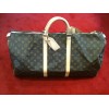 Sac de voyage Louis Vuitton Keepall 60 cm en toile monogram