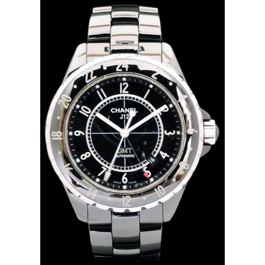 Montre Chanel J12 GMT Noire