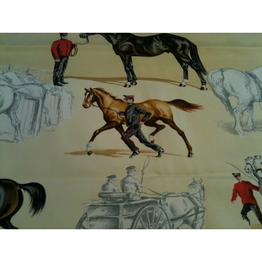 Carré Hermès Les Haras nationaux en soie