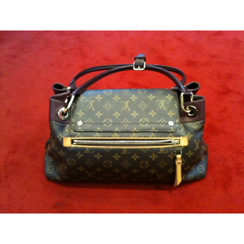 Sac Louis Vuitton Olympe en toile monogram et cuir