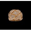 Bague V.C.A en Or 18k et Diamants