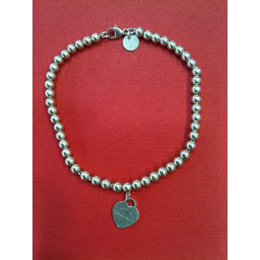 Bracelet de perles fantaisie Tiffany & Co en argent